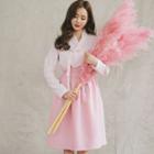 Hanbok Skirt ( Midi / Pink )