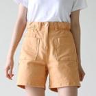 Paperbag-waist Dual-pocket Shorts
