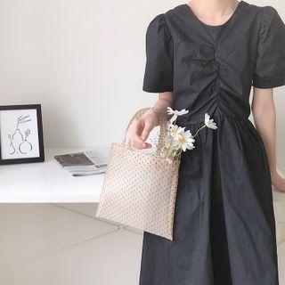 Dotted Handbag Dot - Light Almond - One Size