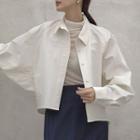 Dip-back Batwing-sleeve Shirt
