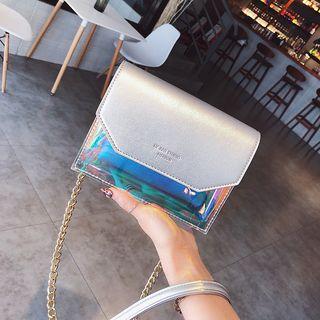 Hologram Panel Crossbody Bag