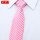 Pre-tied Neck Tie (5cm) Stj37 - One Size