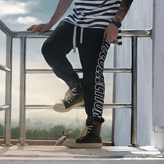 Couple Match Lettering Sweatpants