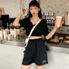 Short-sleeve Top / Shorts / Sweatpants