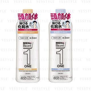 Kao - Mens Biore One Whole Body Moisturizer Refill 340ml - 2 Types
