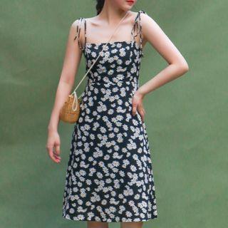 Floral Vest Dress