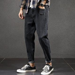 Straight-cut Jeans / Set