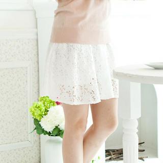 Eyelet Lace Culottes