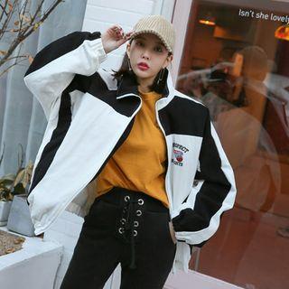 Color-block Padded Running Jacket
