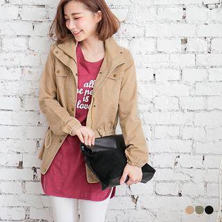 Classic Drawstring Utility Jacket