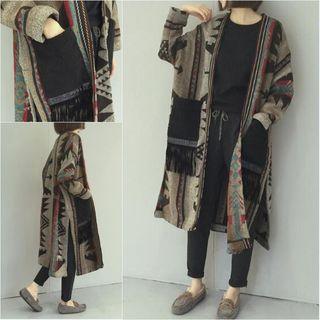Fringed Long Jacket