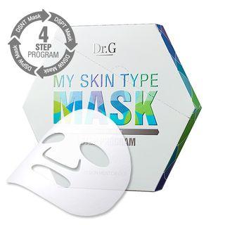 Dr.g - My Skin Type Mask 4-step Program Ds (dry + Sensitive) Set 4pcs 25ml X 4pcs