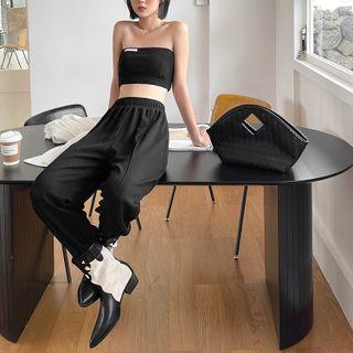 Set: Bandeau + Sweatpants