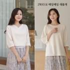 Two-way Raglan-sleeve T-shirt