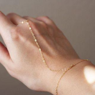 Sterling Silver Ring Bracelet