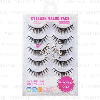 Beauty Nailer - Eyelash Value Pack #48 5 Pairs + Glue