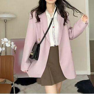 Blazer / Pleated Skirt
