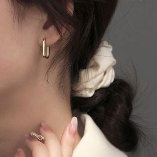 Loop Sterling Silver Earring