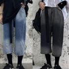 Couple Matching Gradient Harem Jeans