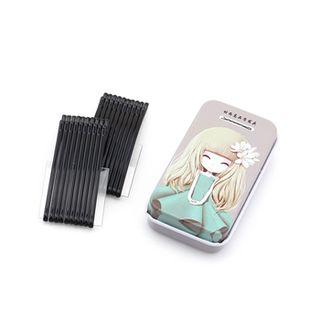 Hair Pin Set With Tin Case (20pcs)