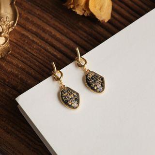 Knot Alloy Dangle Earring