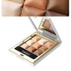Seantree - 3x3 Cube Eyeshadow (#01 Brown) (3 Types) Design 3 Striped Skirt