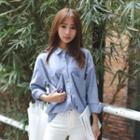 Loose-fit Long-sleeve Blouse