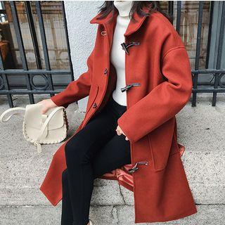 Single Breasted Toggle Coat
