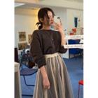 Drop-shoulder Basic Sweatshirt (15 Colors)