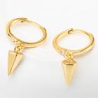 925 Sterling Silver Cone Dangle Earring