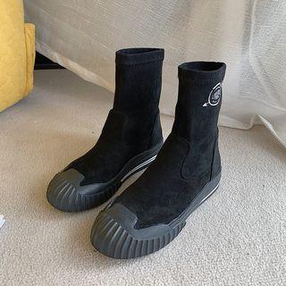 Logo Short Boots