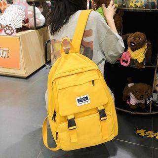 Buckle Canvas Backpack