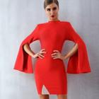 Bell Sleeve Bodycon Dress