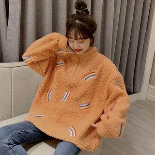 Fleece Zip Pullover