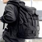 Mesh Panel Backpack Black - One Size