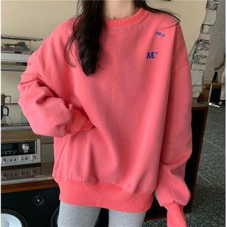 Long-sleeve Embroidered Sweatshirt (various Designs)