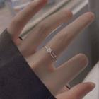 Star Sterling Silver Ring 1 Pc - Silver - One Size