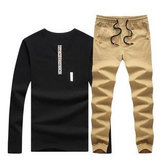 Set: Long-sleeve T-shirt + Harem Pants