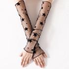 Mesh Fingerless Gloves (various Designs)