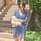 Print V-neck 3/4-sleeve Slim-fit Dress