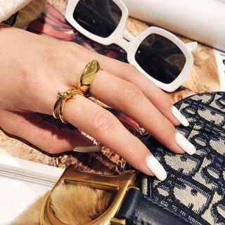 Alloy Knot / Polished Ring