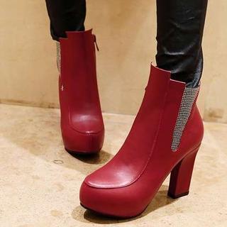 High-heel Ankle Boots