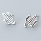 925 Sterling Silver Cactus Earring