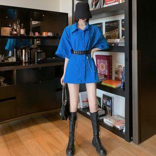 Cargo Short-sleeve Shirt / Cargo Short-sleeve Shirt With Belt