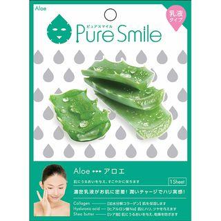 Sun Smile - Pure Smile Essence Mask Series For Milky Lotion (aloe) 1 Pc
