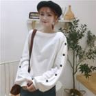 Button Detail Pullover