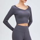 Hooded Cropped Sports T-shirt / Yoga Pants