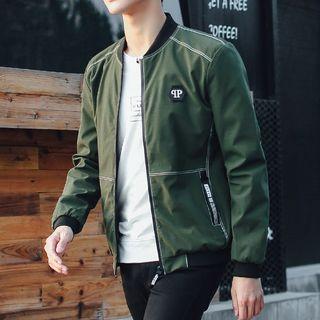 Stitching Zip Jacket