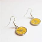 Lemon Dangle Earring 1 Pair - Yellow - One Size