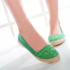 Crochet Espadrille Flats